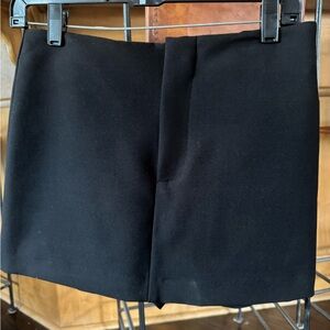 NWT Zara Elegant Black Women's Skort